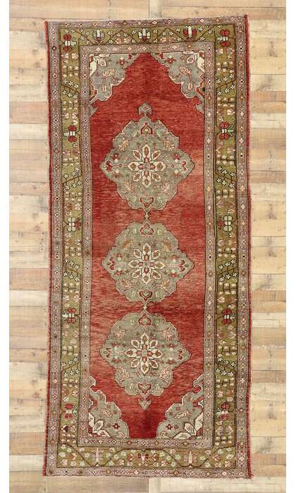5 x 11 Vintage Oushak Rug 51800