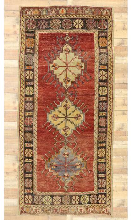 5 x 11 Vintage Oushak Rug 51801