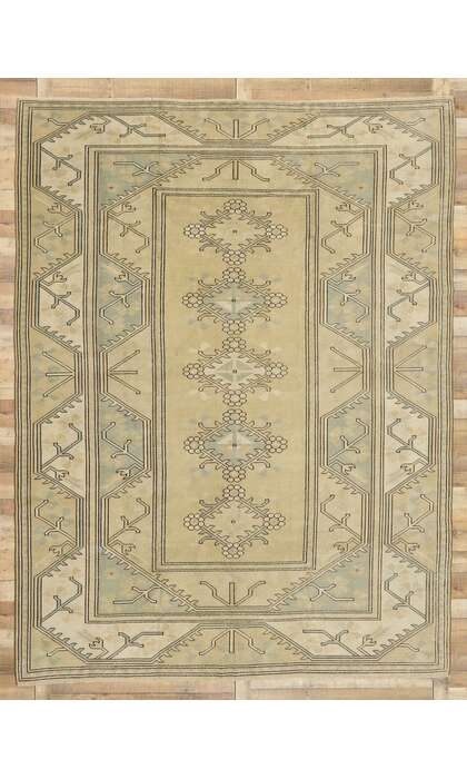 9 x 12 Vintage Oushak Rug 51849