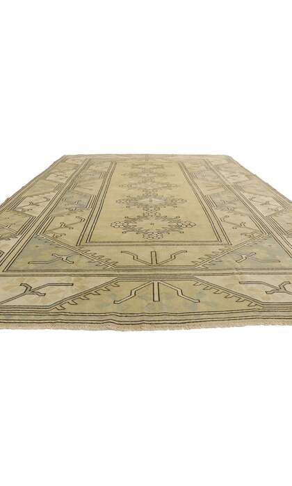 9 x 12 Vintage Oushak Rug 51849