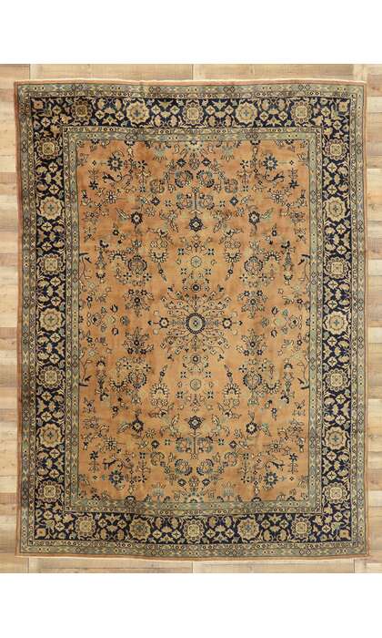 9 x 12 Antique Indian Khorassan Rug 71981