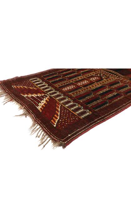 3 x 4 Antique Afghani Prayer Rug 71986