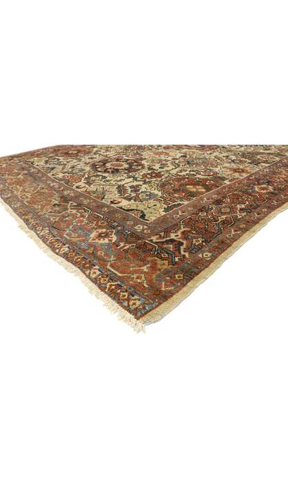 8 x 12 Antique Persian Mahal Rug 72575