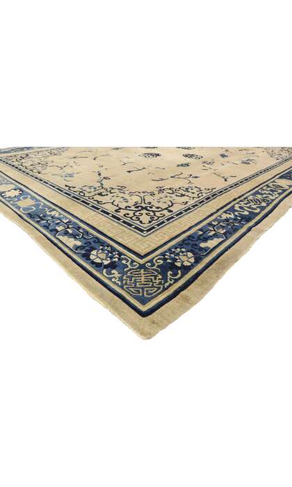 9 x 11 Antique Chinese Peking Rug 72991