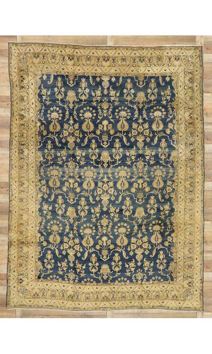 9 x 12 Antique Kerman Rug 73375