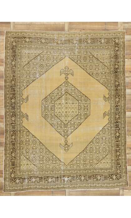 9 x 12 Haji Khalili Antique Persian Tabriz Rug 74846