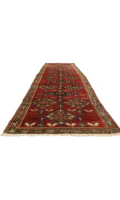5 x 15 Antique Persian Karabagh Rug 76832