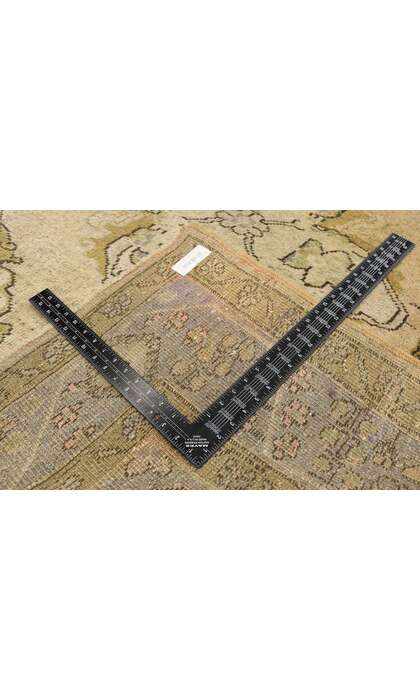 5 x 11 Vintage Turkish Oushak Rug 76862