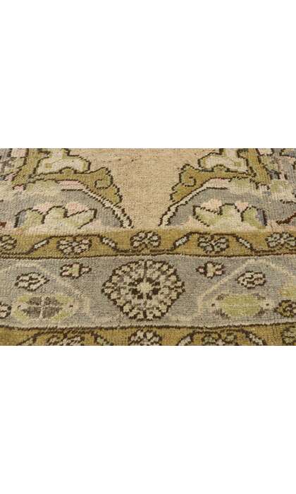 5 x 11 Vintage Turkish Oushak Rug 76862