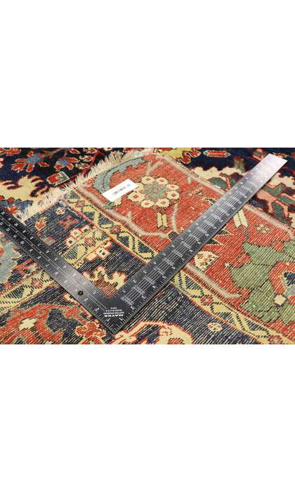 8 x 10 Antique Caucasian Azerbaijan Harshang Rug 77021