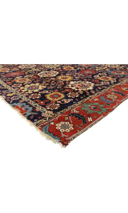 8 x 10 Antique Caucasian Azerbaijan Harshang Rug 77021