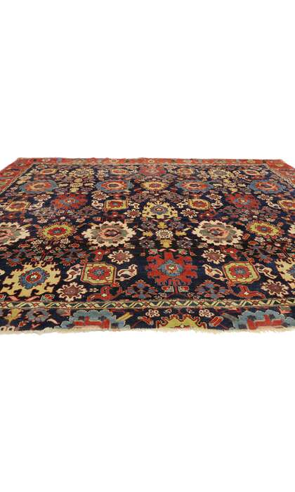 8 x 10 Antique Caucasian Azerbaijan Harshang Rug 77021