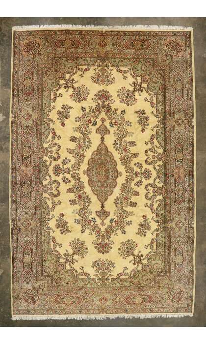 12 x 18 Antique Persian Kerman Rug 77168