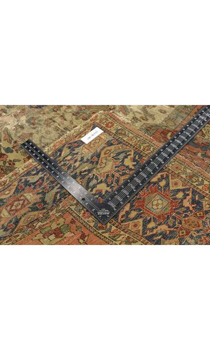 7 x 10 Antique Persian Farahan Rug 77384