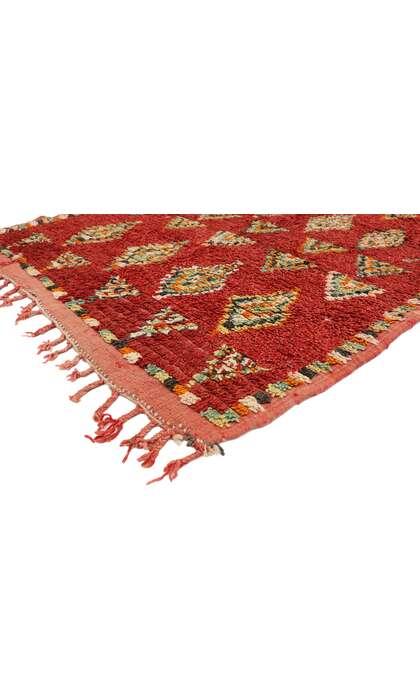 4 x 12 Vintage Red Moroccan Azilal Rug 20168