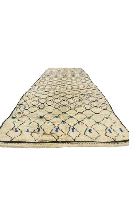 5 x 15 Vintage Moroccan Azilal Rug 20174