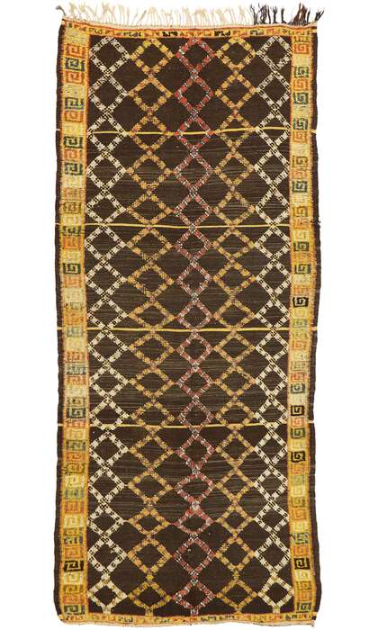 4 x 10 Vintage Taznakht Moroccan Rug 20196