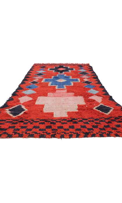4 x 9 Vintage Berber Moroccan Rug 20219