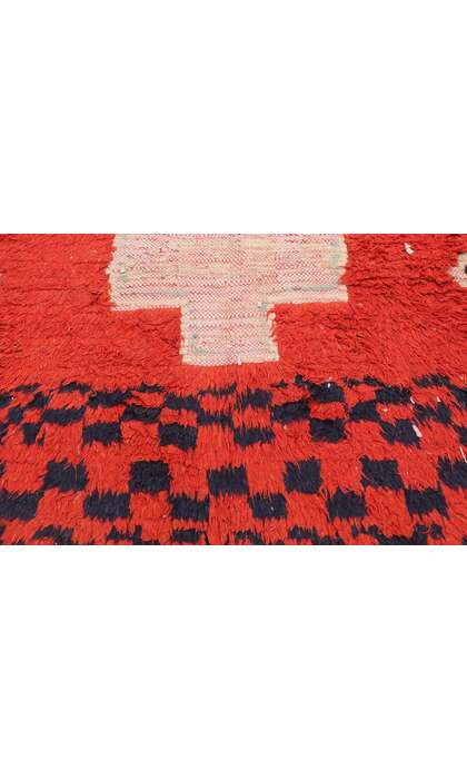 4 x 9 Vintage Berber Moroccan Rug 20219