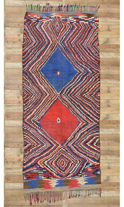 5 x 10 Vintage Moroccan Azilal Rug 20250