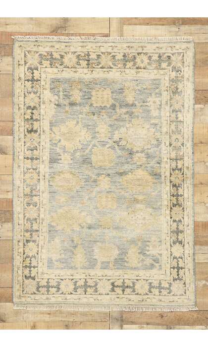 4 x 6 Modern Oushak Rug 30366