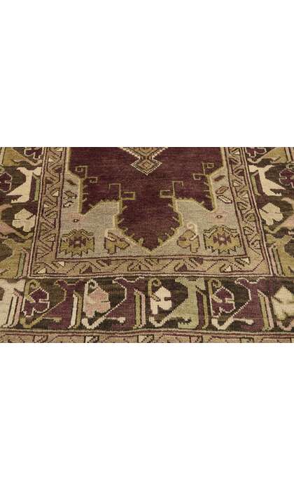 4 x 6 Vintage Oushak Rug 50112