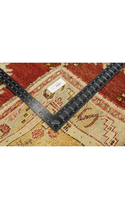 3 x 7 Vintage Oushak Rug 50129
