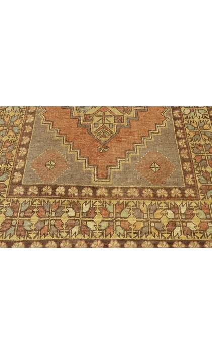4 x 6 Vintage Oushak Rug 50172