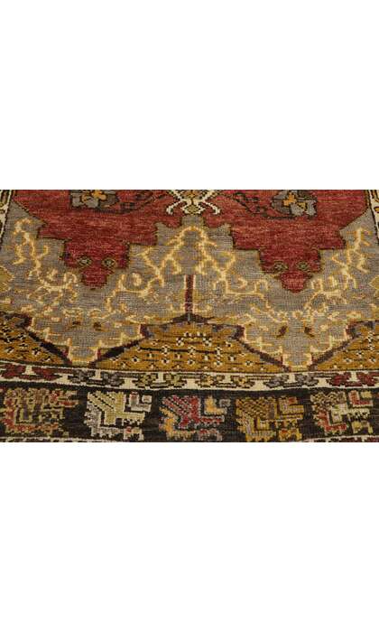 4 x 6 Vintage Oushak Rug 50194