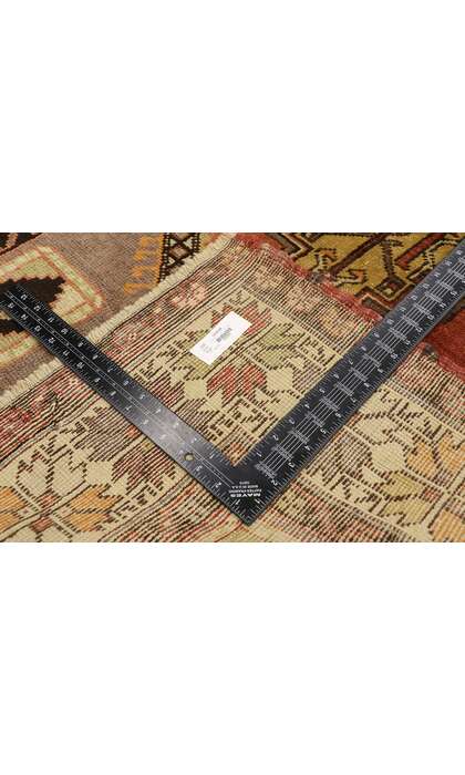 4 x 6 Vintage Turkish Oushak Rug 50289