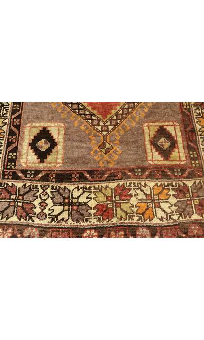 4 x 6 Vintage Turkish Oushak Rug 50289