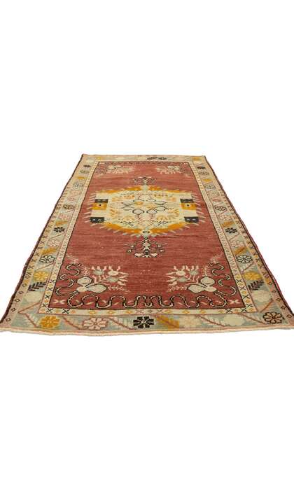 3 x 6 Vintage Oushak Rug 50338