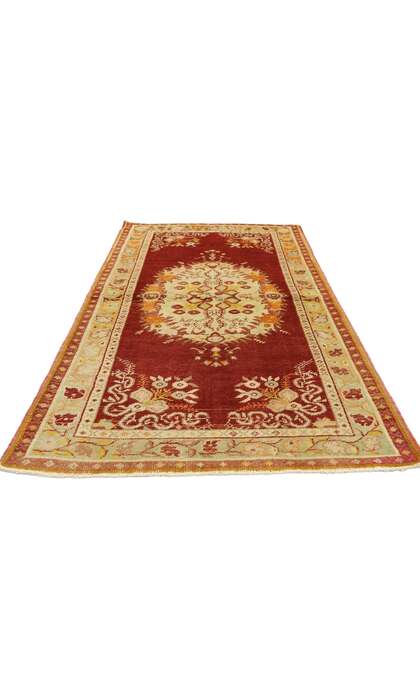 3 x 6 Vintage Oushak Rug 50996