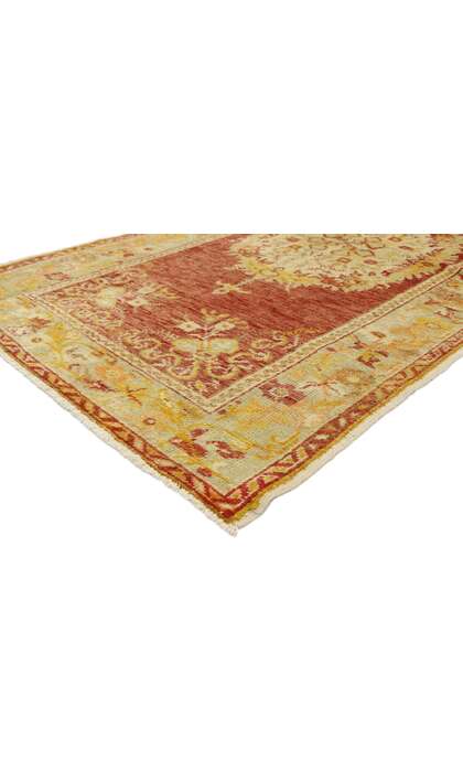 3 x 6 Vintage Turkish Oushak Rug 50998