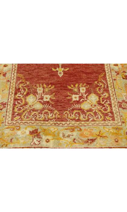 3 x 6 Vintage Turkish Oushak Rug 50998