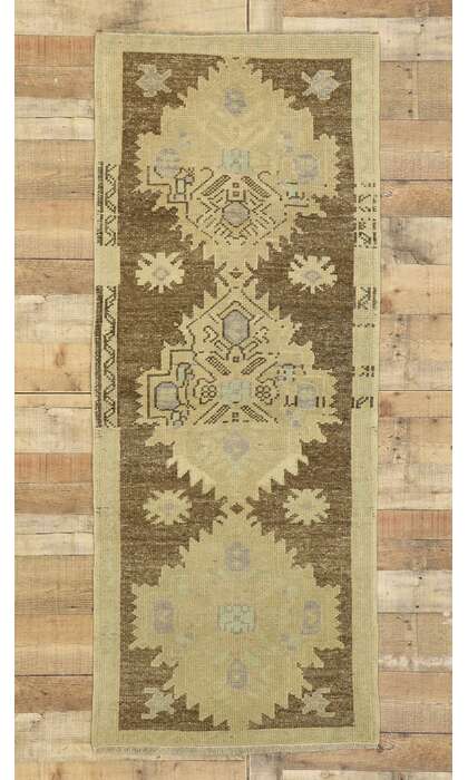 3 x 6 Vintage Oushak Rug 51126