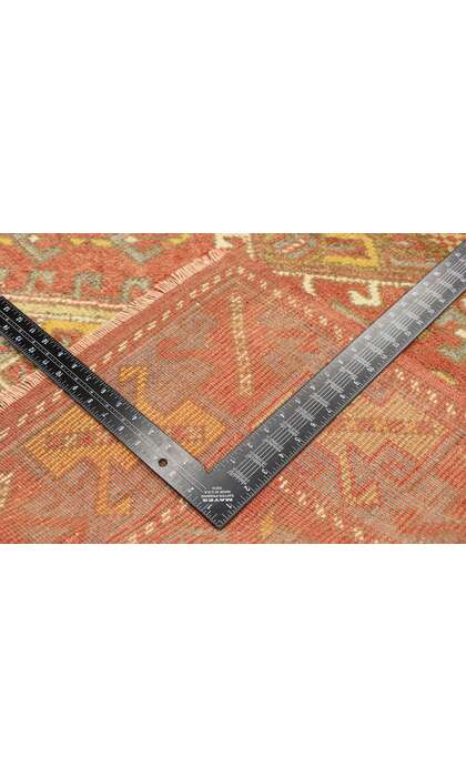 4 x 6 Vintage Turkish Oushak Rug 51213