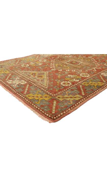 4 x 6 Vintage Turkish Oushak Rug 51213