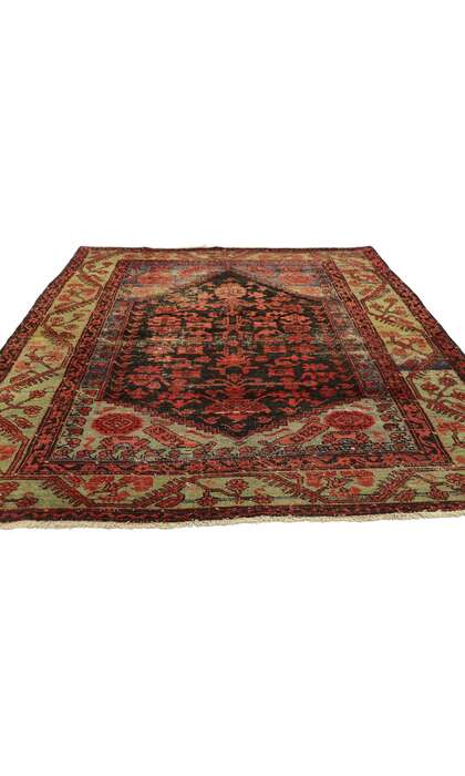 5 x 6 Vintage Turkish Oushak Rug 51214