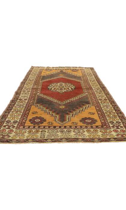 4 x 7 Vintage Oushak Rug 51391