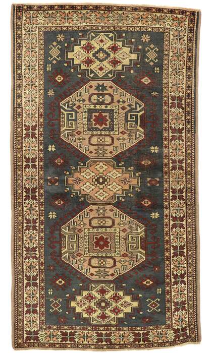 4 x 6 Vintage Oushak Rug 51406
