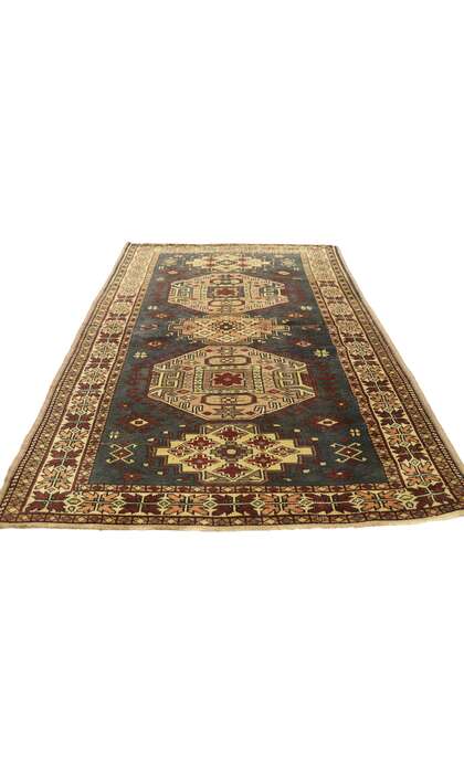 4 x 6 Vintage Oushak Rug 51406