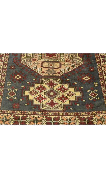 4 x 6 Vintage Oushak Rug 51406