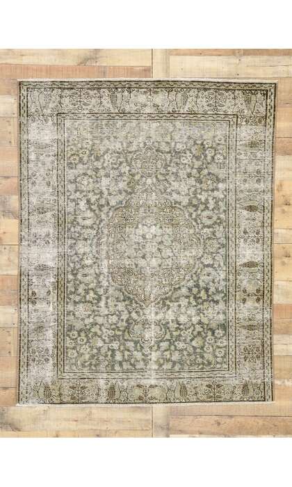 5 x 6 Antique Tabriz Rug 51531