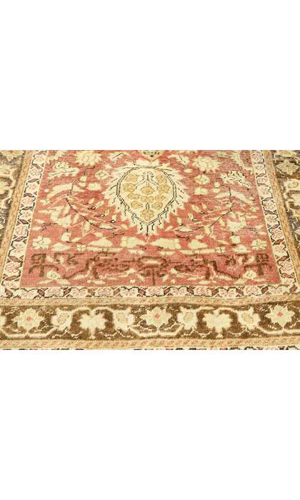 4 x 6 Vintage Turkish Oushak Rug 51560