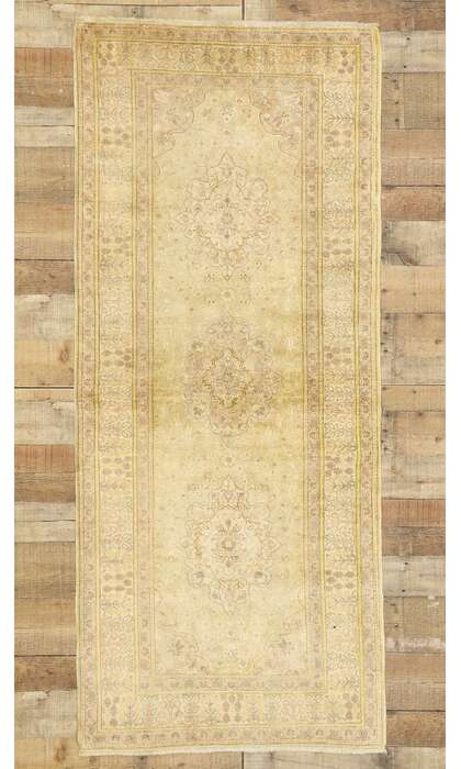 3 x 7 Vintage Oushak Rug 51575
