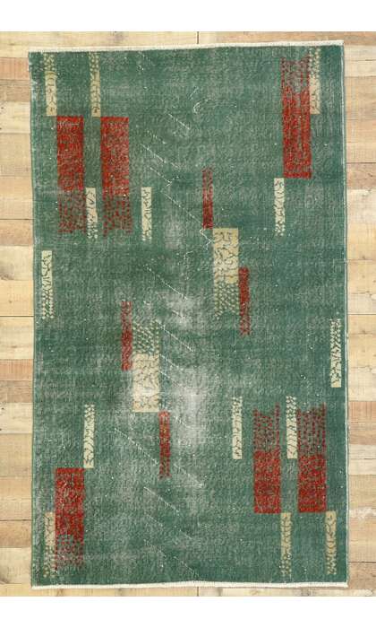 4 x 7 Zeki Muren Vintage Turkish Sivas Rug 515824 x 7 Zeki Muren Vintage Turkish Sivas Rug 51582