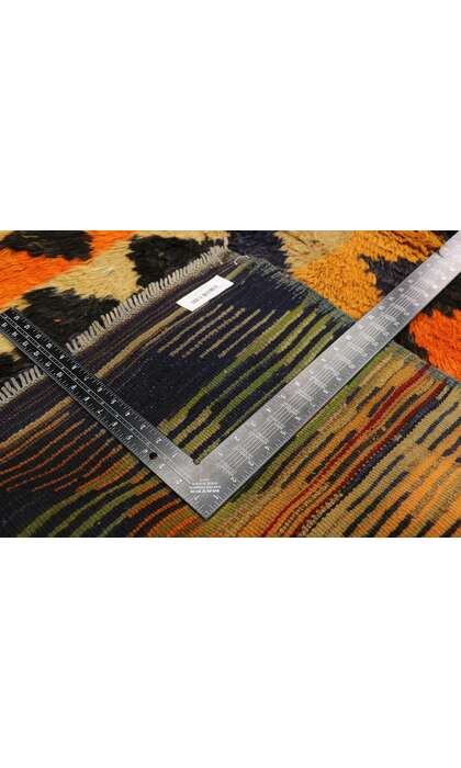 4 x 6 Vintage Turkish Tulu Rug 52712