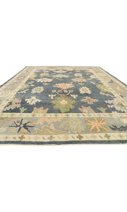 9 x 12 Colorful Oushak Rug 52862