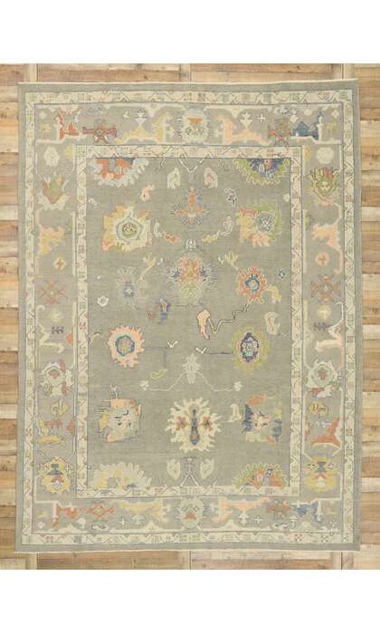 9 x 12 Turkish Oushak Rug 52918